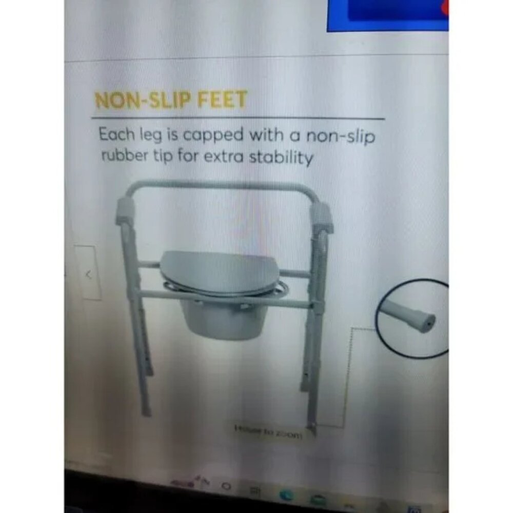 Bedside Commode Portable Toilet - Picture 5 of 5